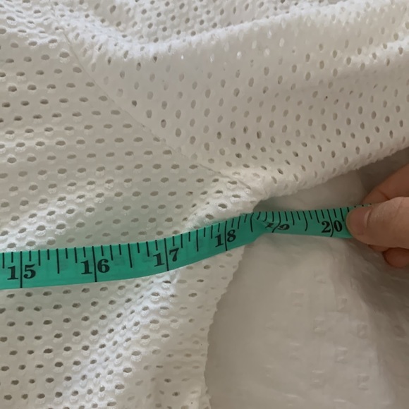 WORTH‎ Perforated Pullover Square neck Top. S - Picture 6 of 9